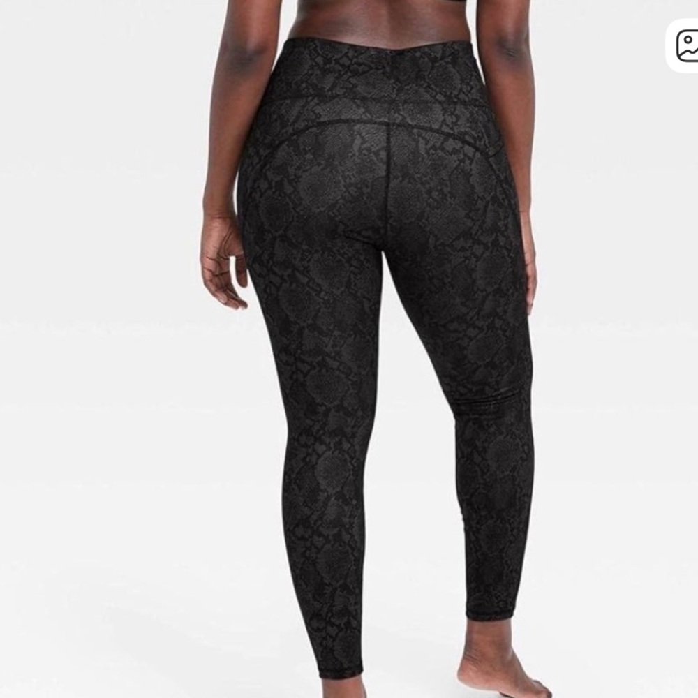 All in Motion - Snakeprint Leggings - XXL